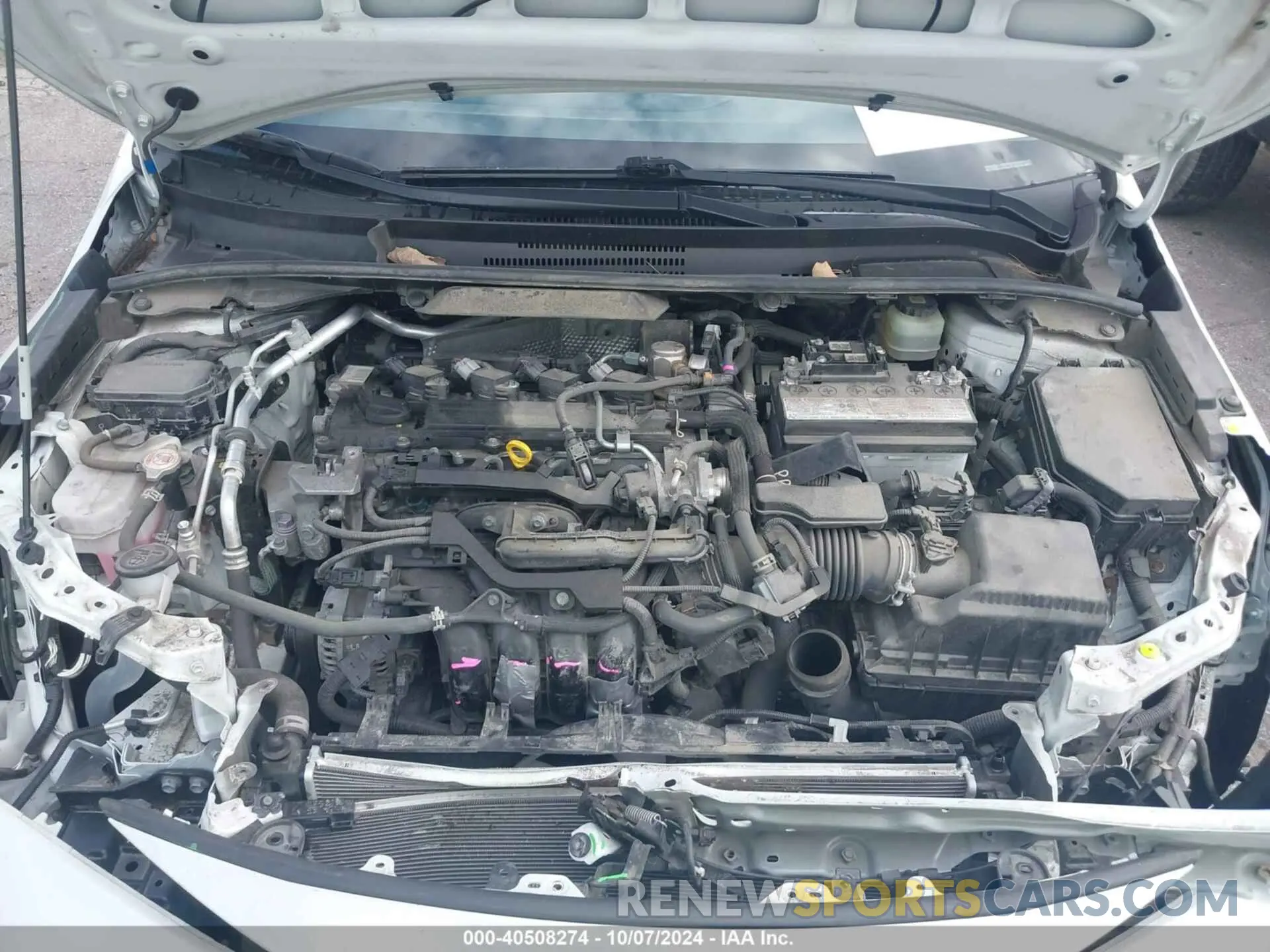 10 Photograph of a damaged car JTND4MBE3M3131638 TOYOTA COROLLA 2021