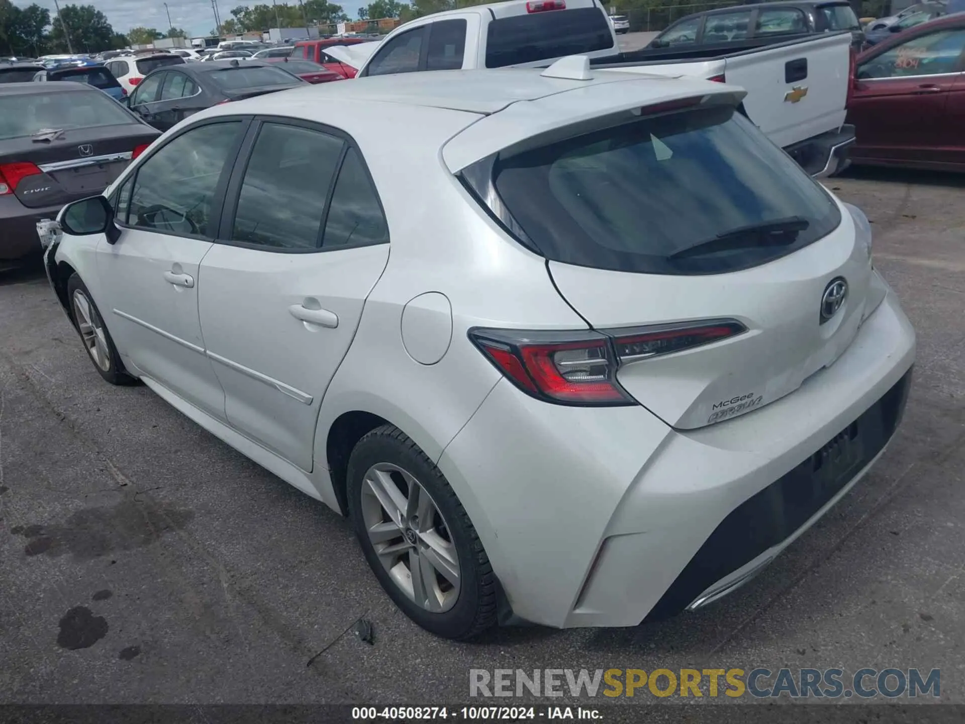 15 Photograph of a damaged car JTND4MBE3M3131638 TOYOTA COROLLA 2021
