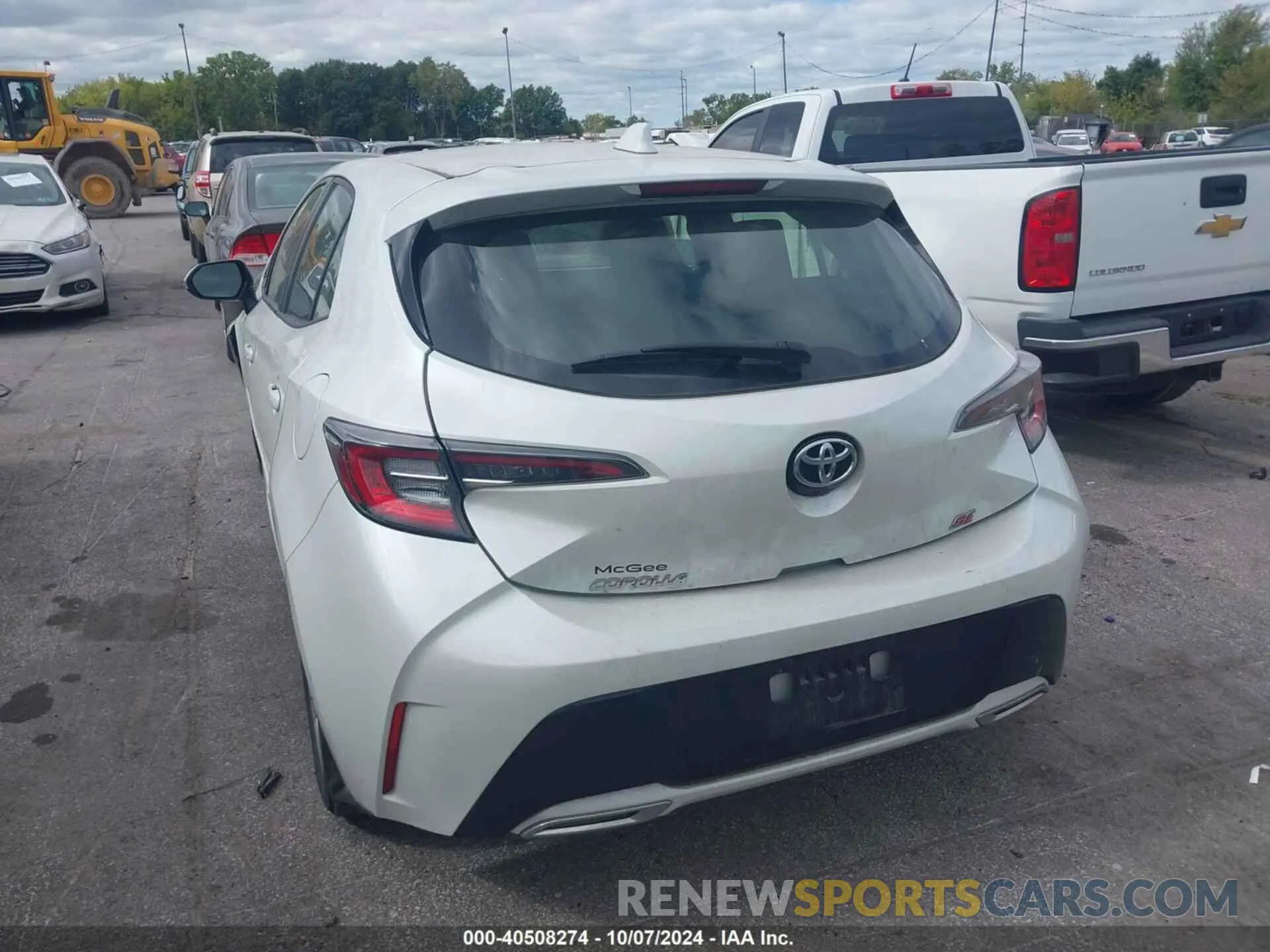 17 Photograph of a damaged car JTND4MBE3M3131638 TOYOTA COROLLA 2021