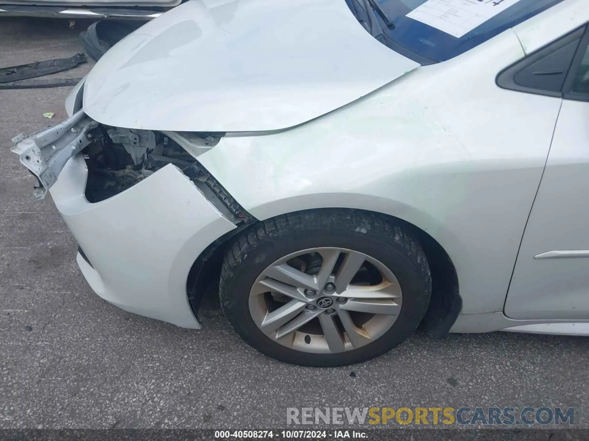18 Photograph of a damaged car JTND4MBE3M3131638 TOYOTA COROLLA 2021