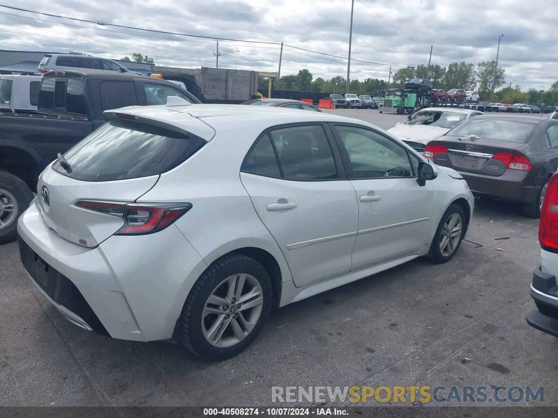 4 Photograph of a damaged car JTND4MBE3M3131638 TOYOTA COROLLA 2021