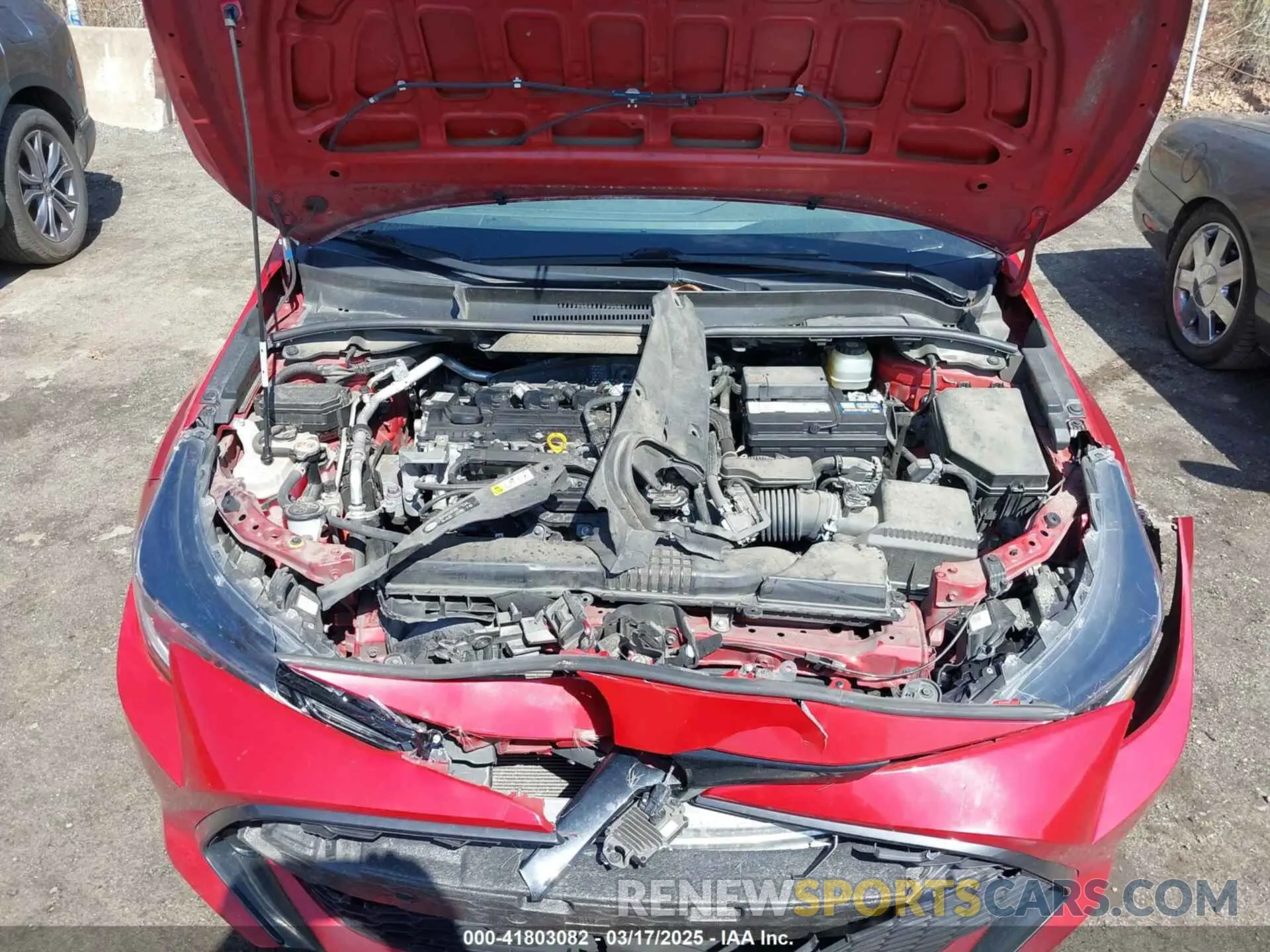 10 Photograph of a damaged car JTND4MBE3M3144583 TOYOTA COROLLA 2021