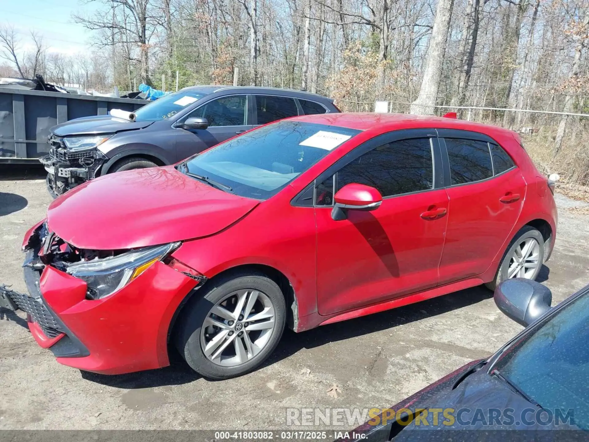 14 Photograph of a damaged car JTND4MBE3M3144583 TOYOTA COROLLA 2021