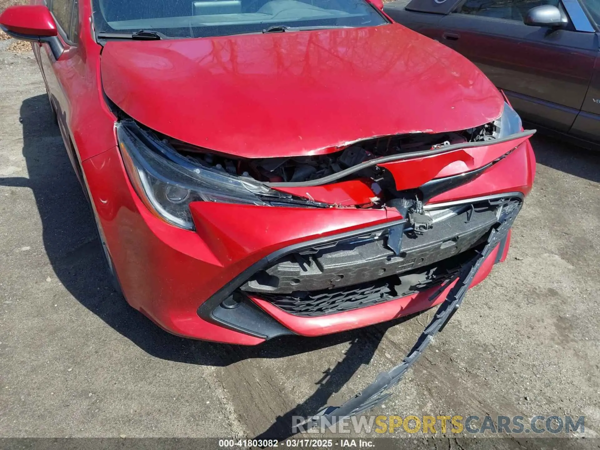 6 Photograph of a damaged car JTND4MBE3M3144583 TOYOTA COROLLA 2021