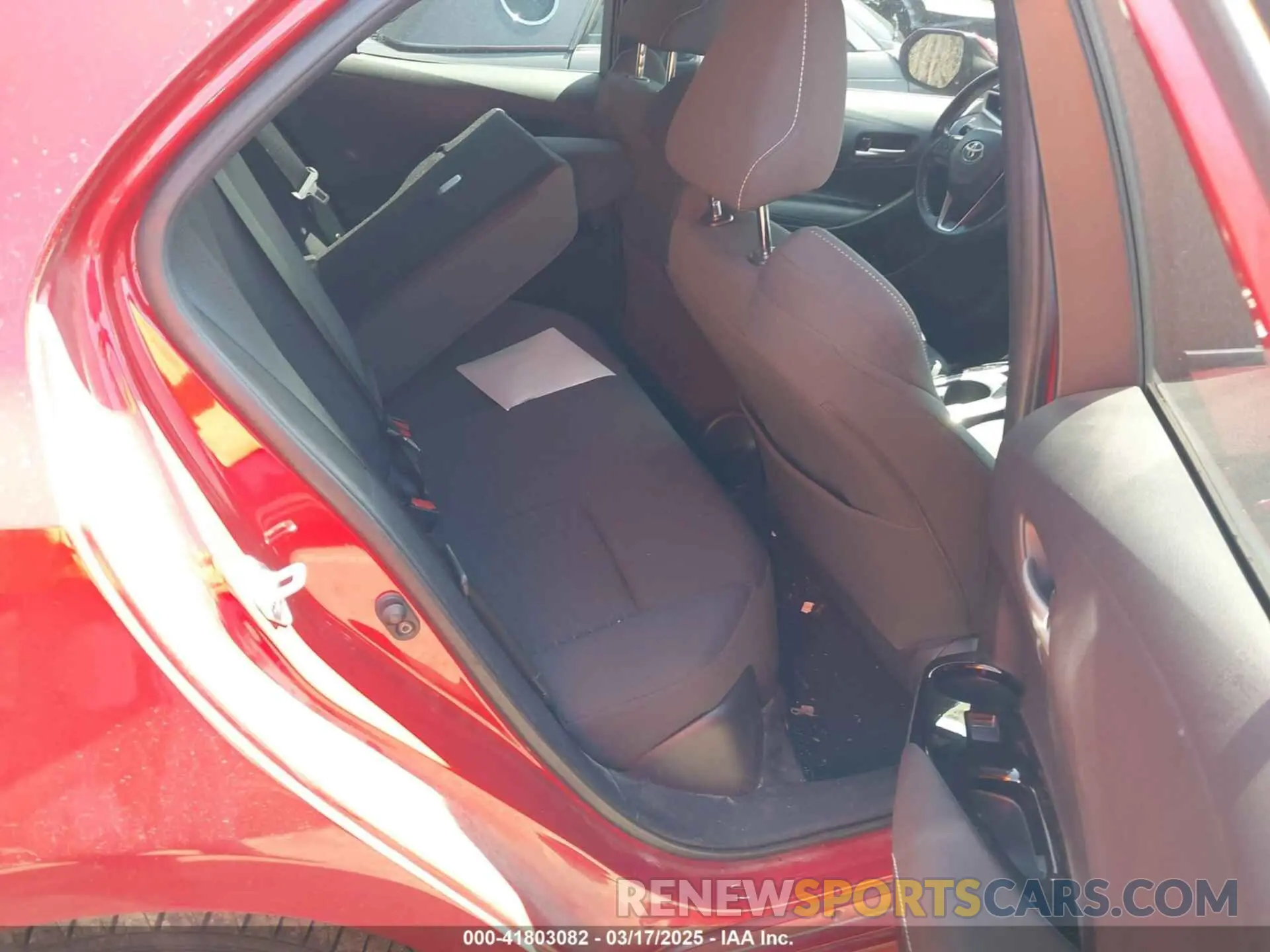 8 Photograph of a damaged car JTND4MBE3M3144583 TOYOTA COROLLA 2021