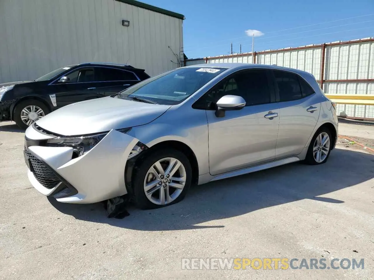 1 Photograph of a damaged car JTND4MBE4M3105307 TOYOTA COROLLA 2021