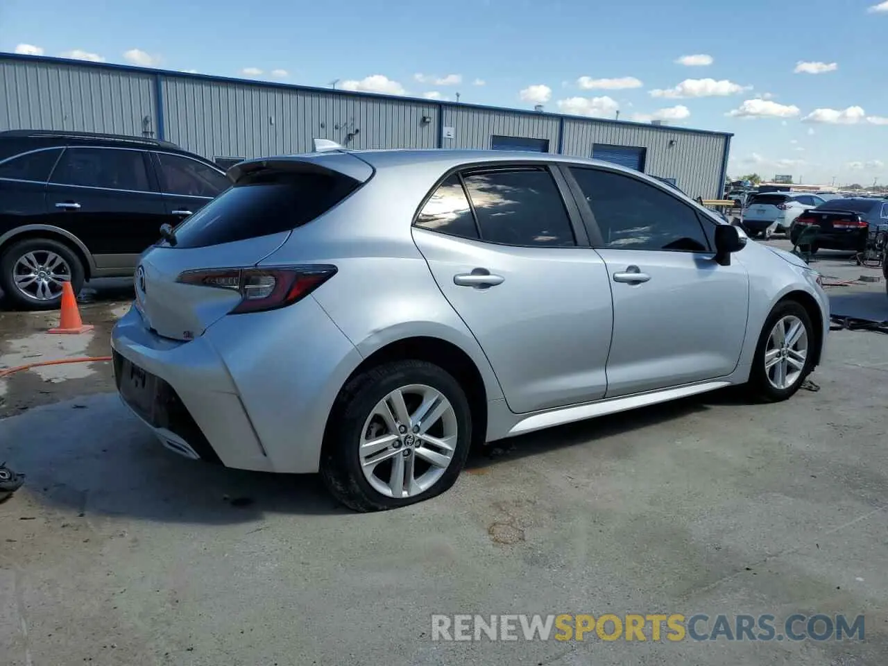 3 Photograph of a damaged car JTND4MBE4M3105307 TOYOTA COROLLA 2021