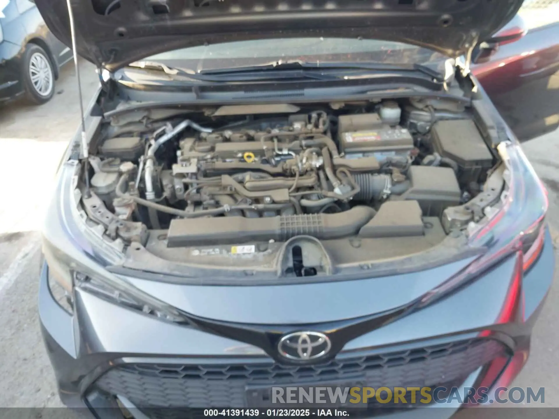 10 Photograph of a damaged car JTND4MBE4M3106053 TOYOTA COROLLA 2021