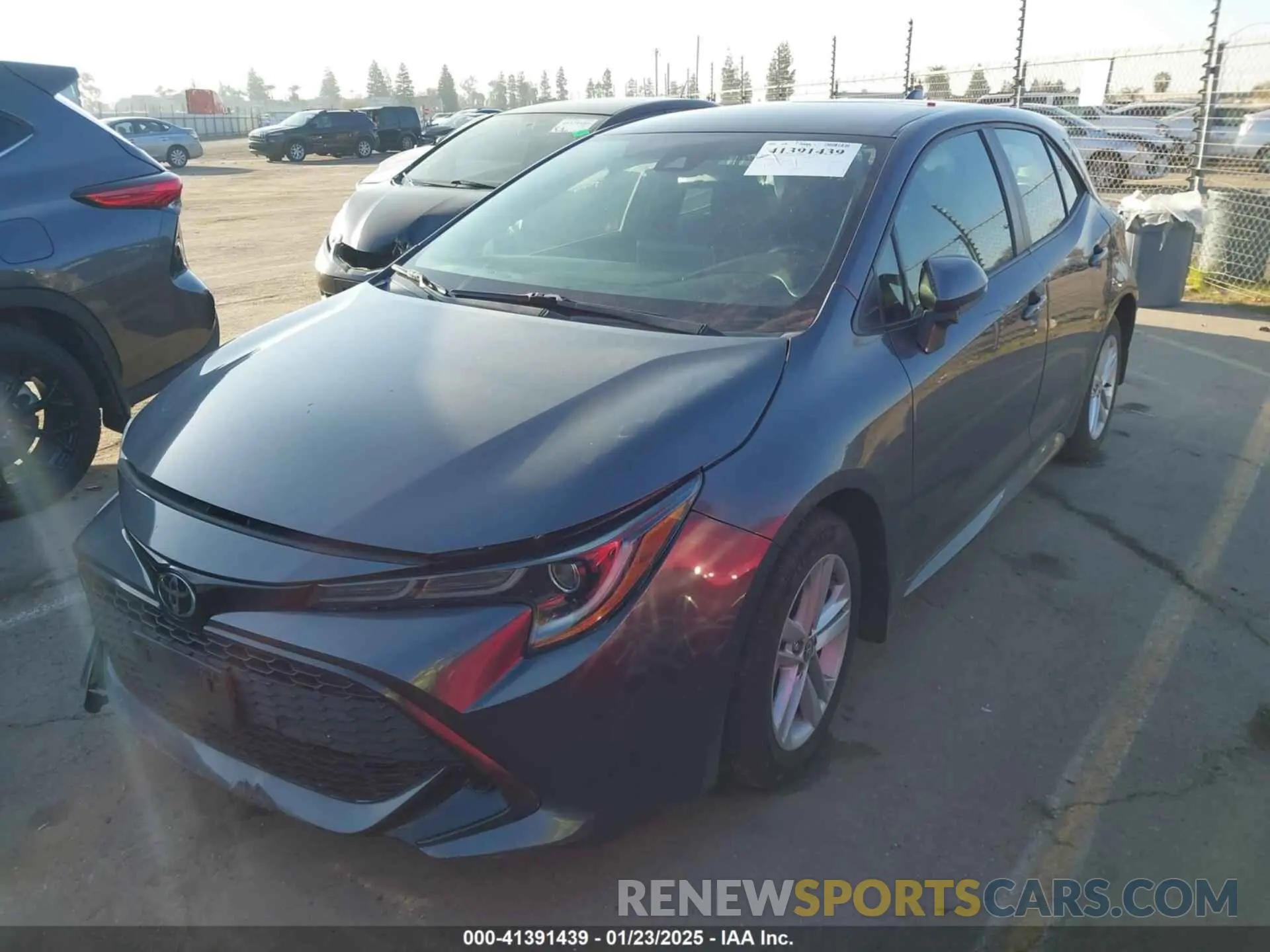 2 Photograph of a damaged car JTND4MBE4M3106053 TOYOTA COROLLA 2021