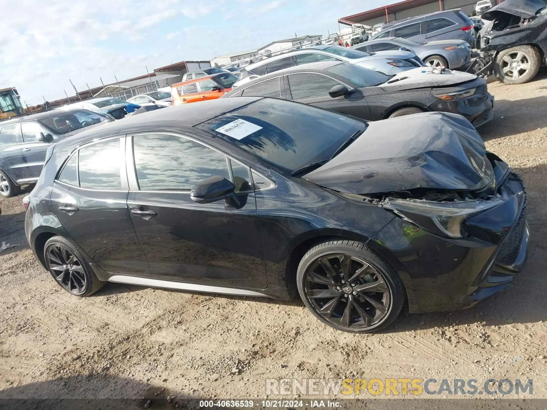 13 Photograph of a damaged car JTND4MBE4M3106411 TOYOTA COROLLA 2021
