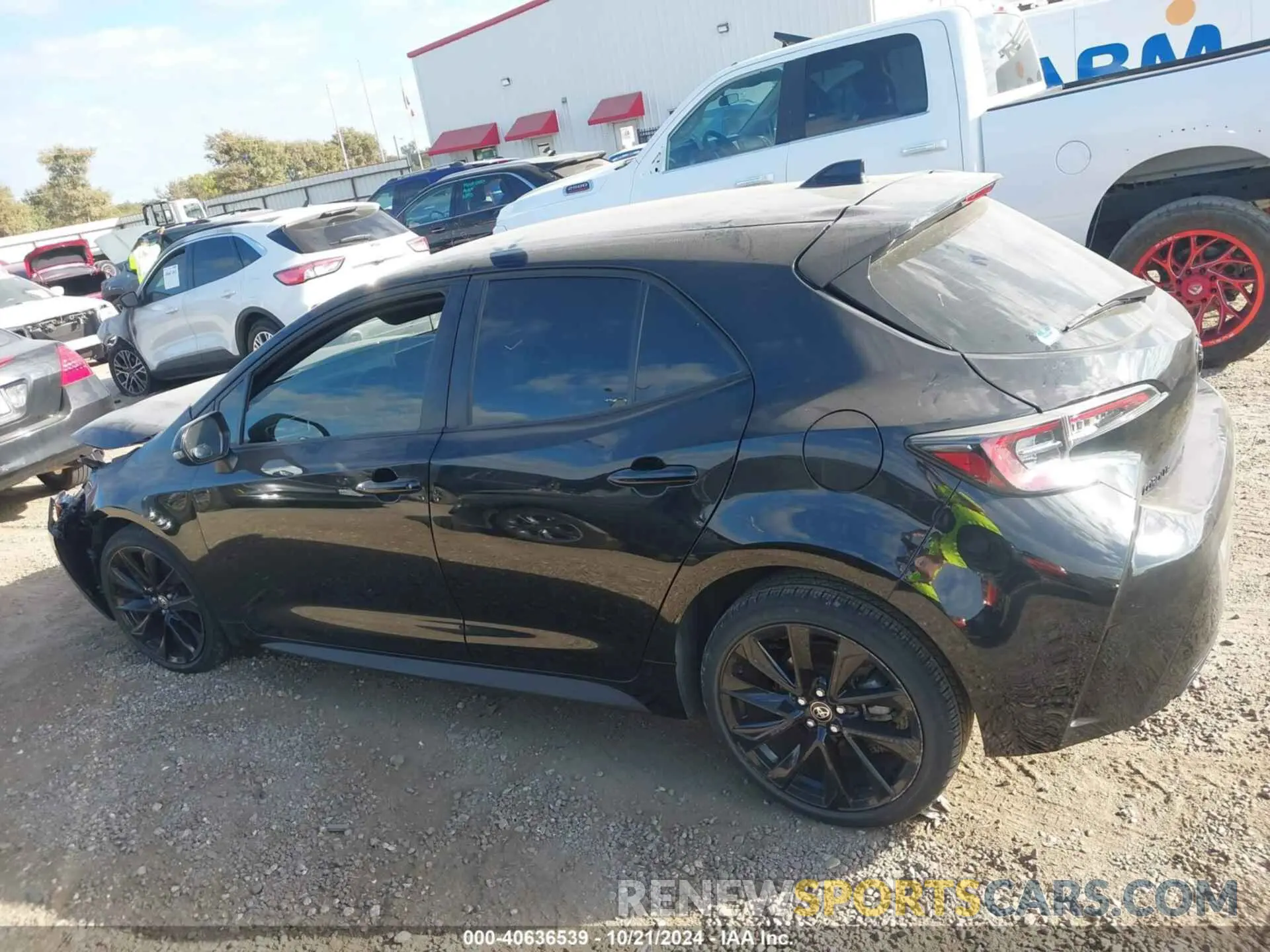 14 Photograph of a damaged car JTND4MBE4M3106411 TOYOTA COROLLA 2021