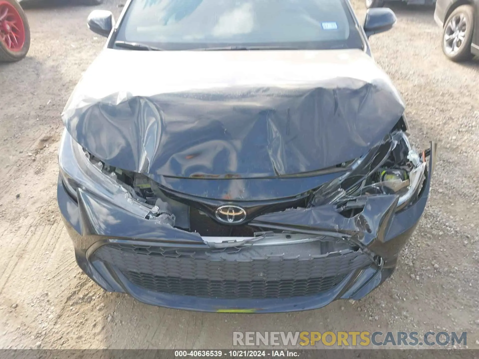 17 Photograph of a damaged car JTND4MBE4M3106411 TOYOTA COROLLA 2021