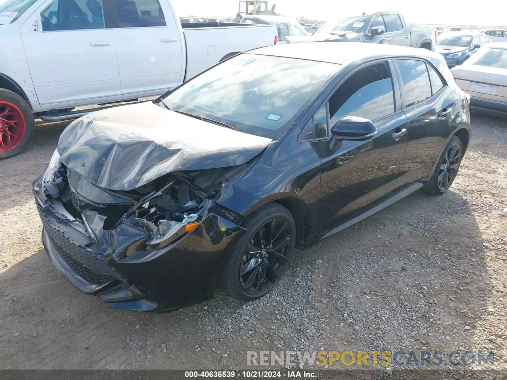 2 Photograph of a damaged car JTND4MBE4M3106411 TOYOTA COROLLA 2021