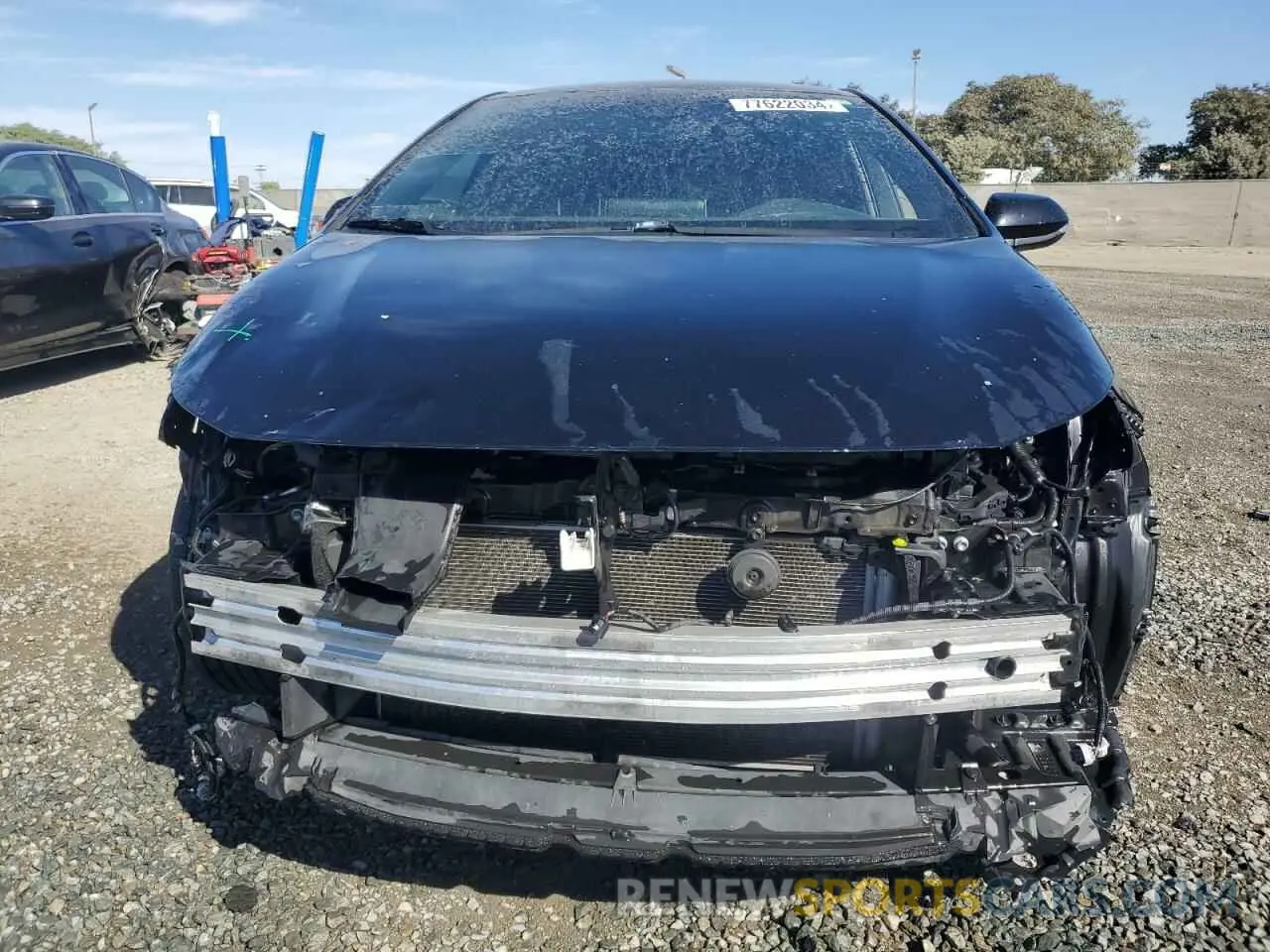 5 Photograph of a damaged car JTND4MBE4M3115822 TOYOTA COROLLA 2021