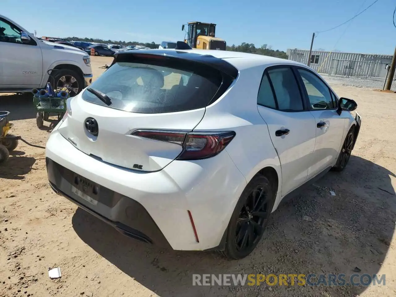 3 Photograph of a damaged car JTND4MBE4M3132376 TOYOTA COROLLA 2021
