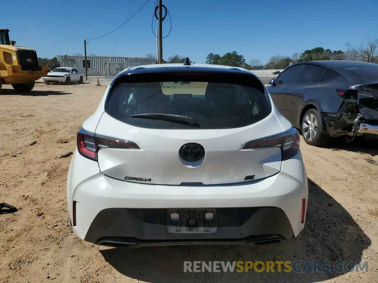 6 Photograph of a damaged car JTND4MBE4M3132376 TOYOTA COROLLA 2021