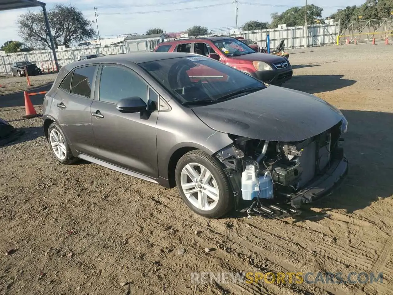 4 Photograph of a damaged car JTND4MBE4M3136623 TOYOTA COROLLA 2021