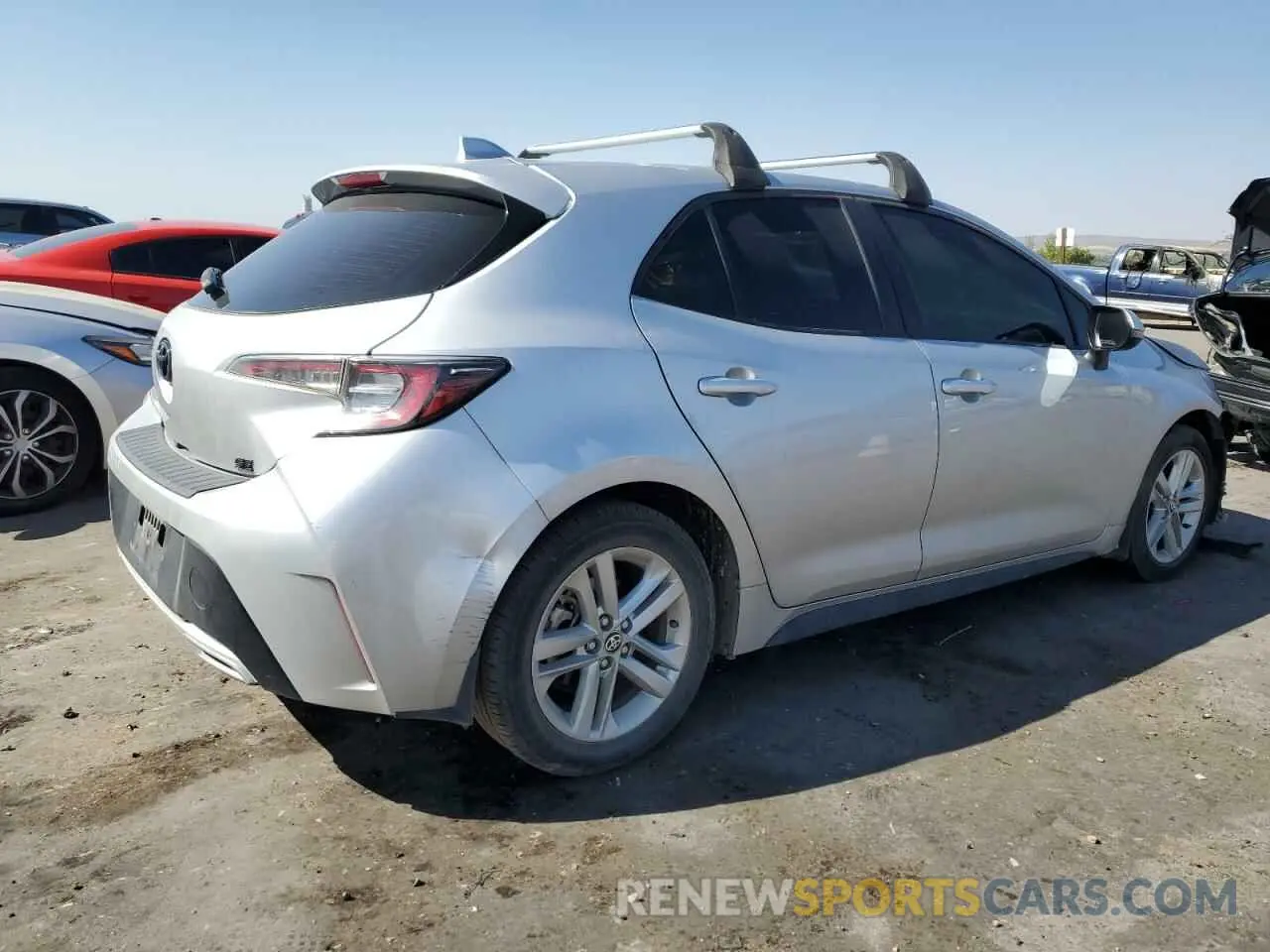 3 Photograph of a damaged car JTND4MBE4M3140462 TOYOTA COROLLA 2021
