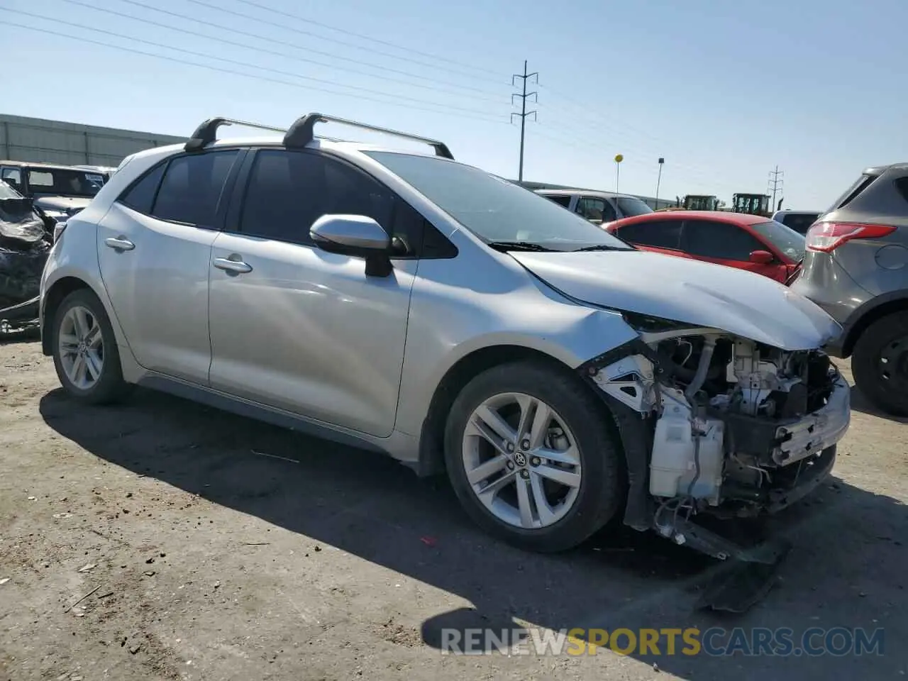 4 Photograph of a damaged car JTND4MBE4M3140462 TOYOTA COROLLA 2021