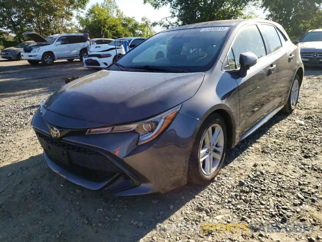 2 Photograph of a damaged car JTND4MBE4M3143278 TOYOTA COROLLA 2021