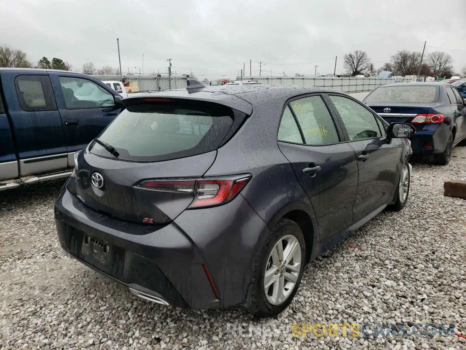 4 Photograph of a damaged car JTND4MBE5M3110712 TOYOTA COROLLA 2021