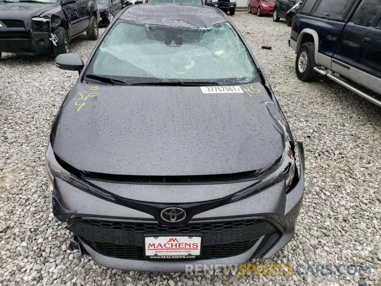 9 Photograph of a damaged car JTND4MBE5M3110712 TOYOTA COROLLA 2021