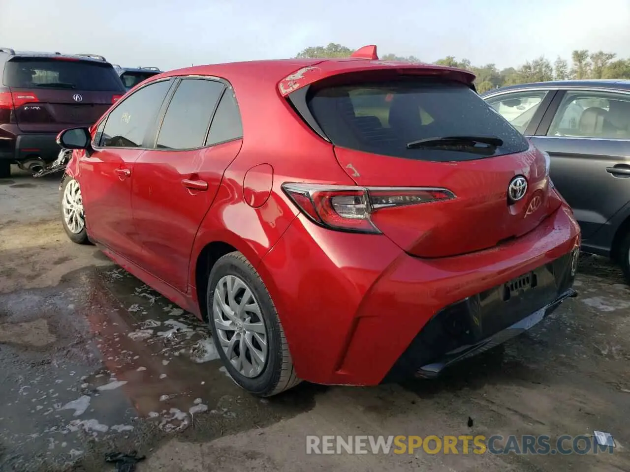 3 Photograph of a damaged car JTND4MBE5M3114484 TOYOTA COROLLA 2021