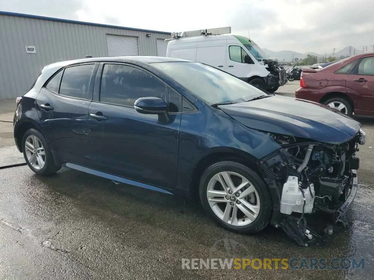 4 Photograph of a damaged car JTND4MBE5M3125274 TOYOTA COROLLA 2021