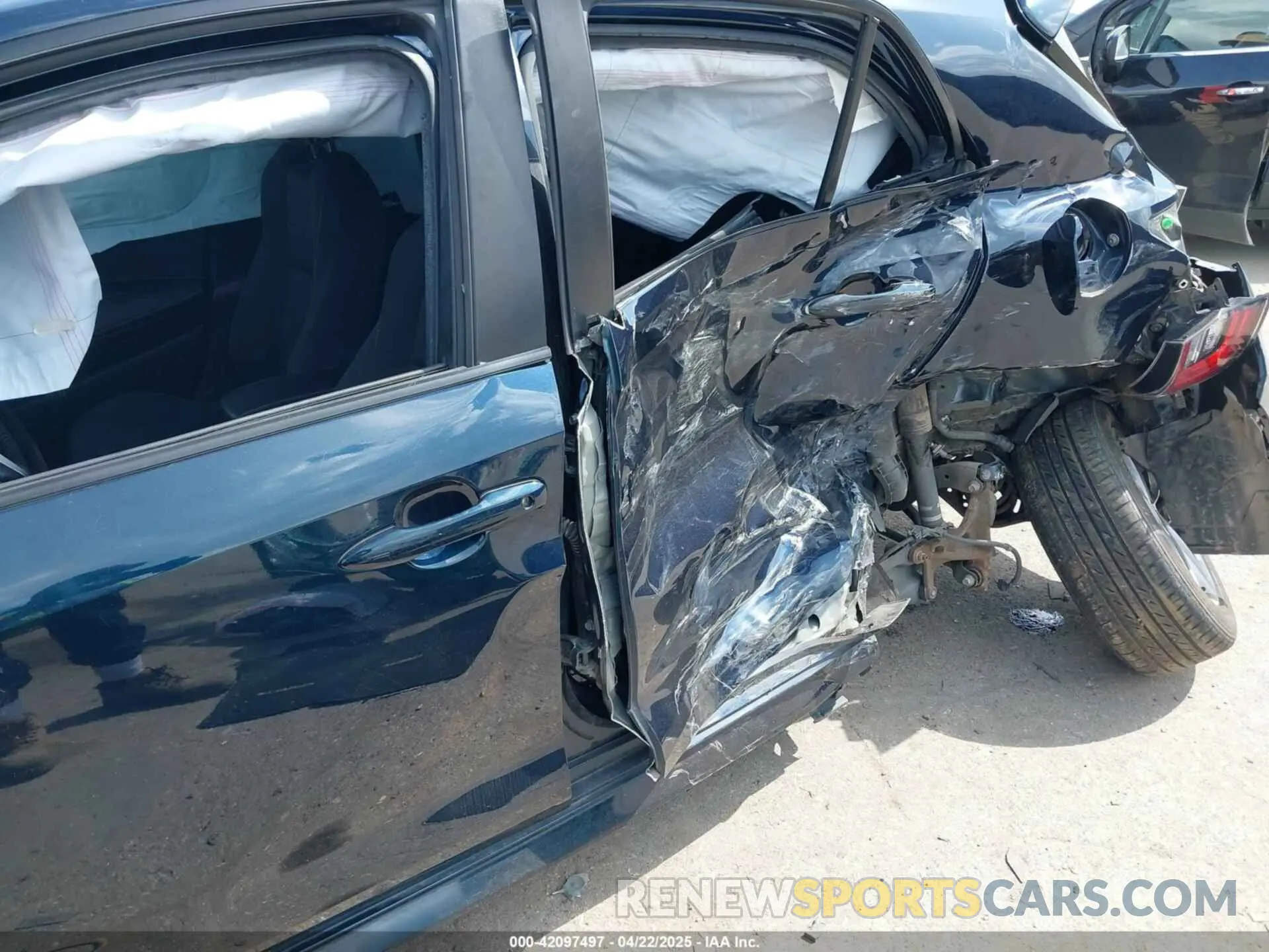6 Photograph of a damaged car JTND4MBE5M3130281 TOYOTA COROLLA 2021