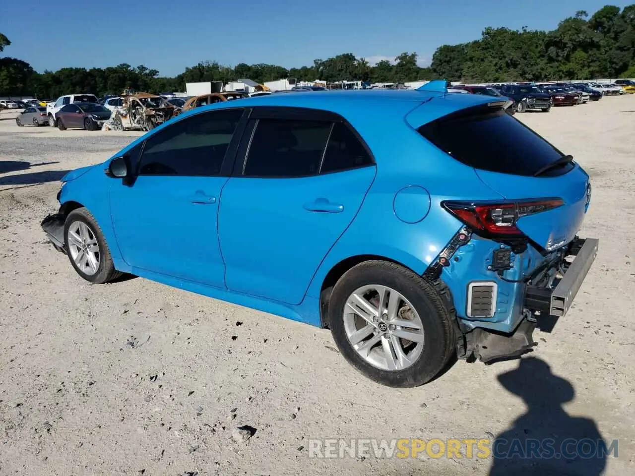 2 Photograph of a damaged car JTND4MBE5M3135173 TOYOTA COROLLA 2021