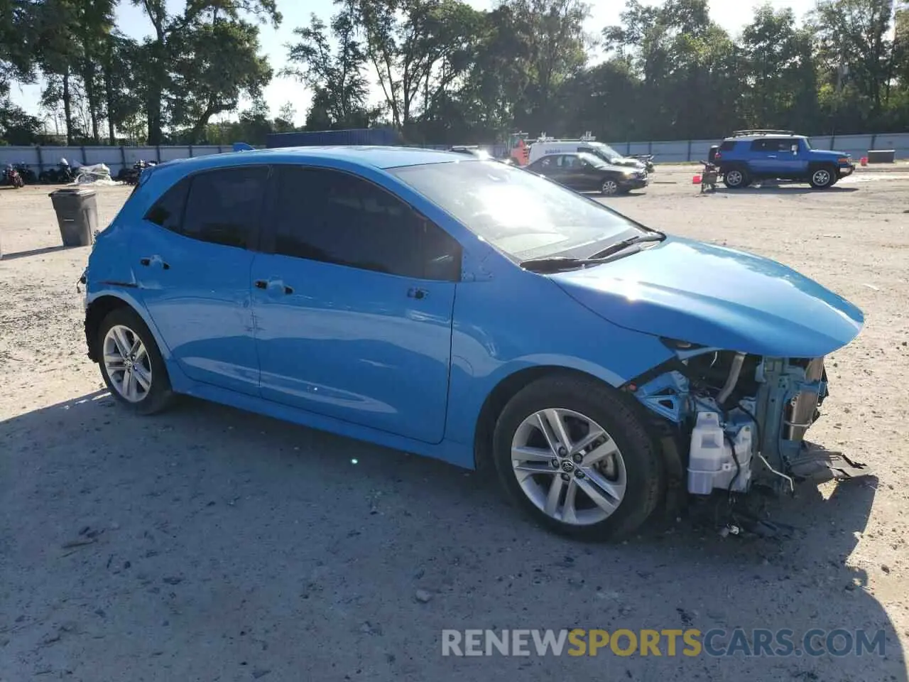 4 Photograph of a damaged car JTND4MBE5M3135173 TOYOTA COROLLA 2021