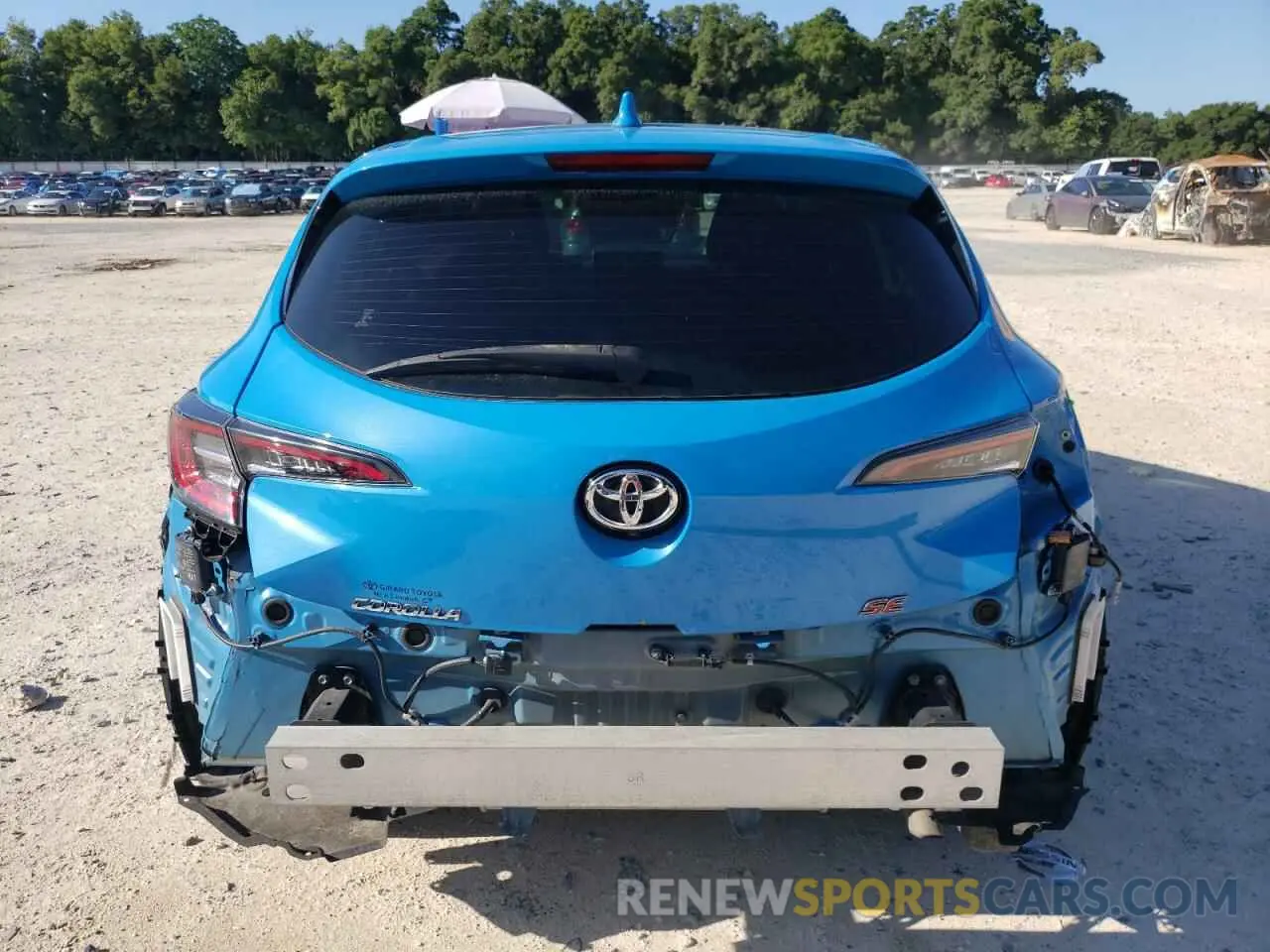 6 Photograph of a damaged car JTND4MBE5M3135173 TOYOTA COROLLA 2021