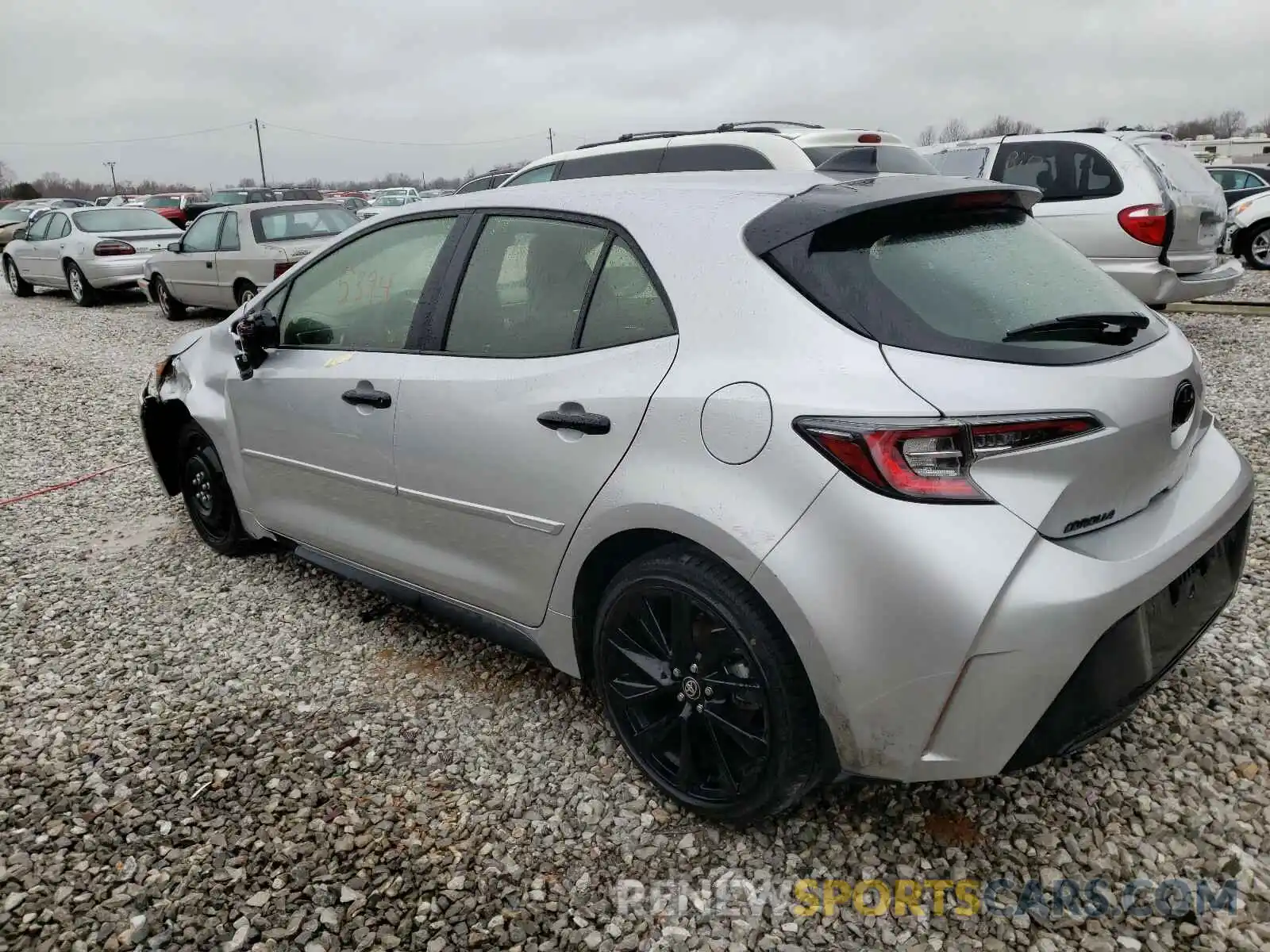 3 Photograph of a damaged car JTND4MBE6M3107978 TOYOTA COROLLA 2021