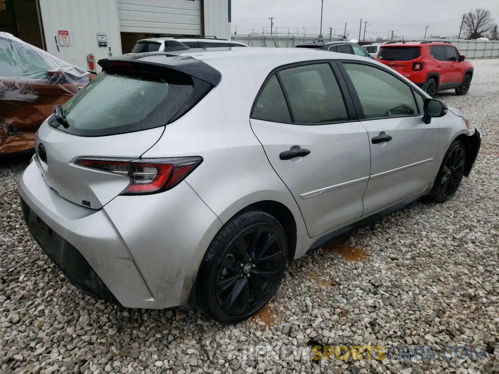 4 Photograph of a damaged car JTND4MBE6M3107978 TOYOTA COROLLA 2021