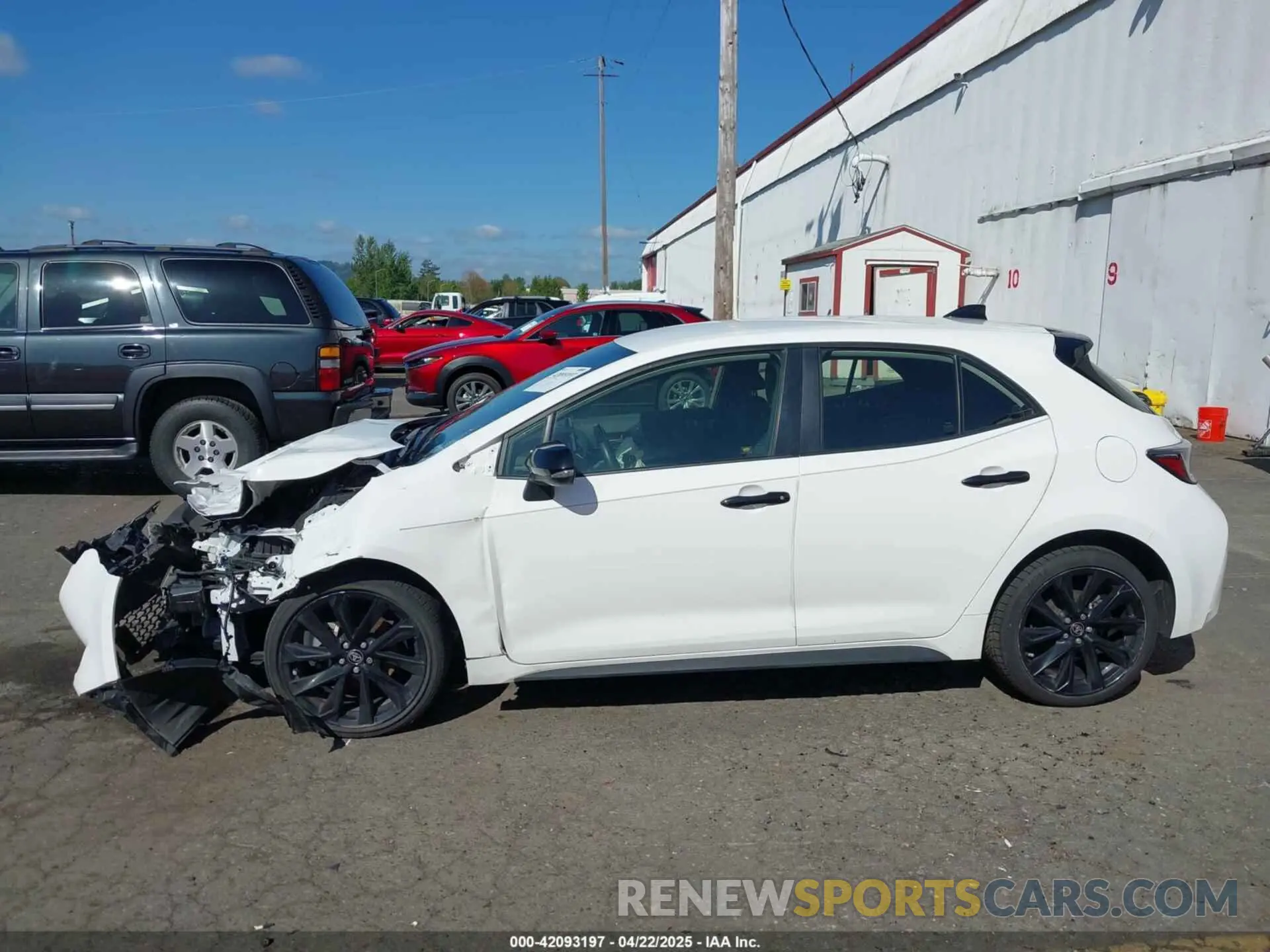 15 Photograph of a damaged car JTND4MBE6M3117524 TOYOTA COROLLA 2021