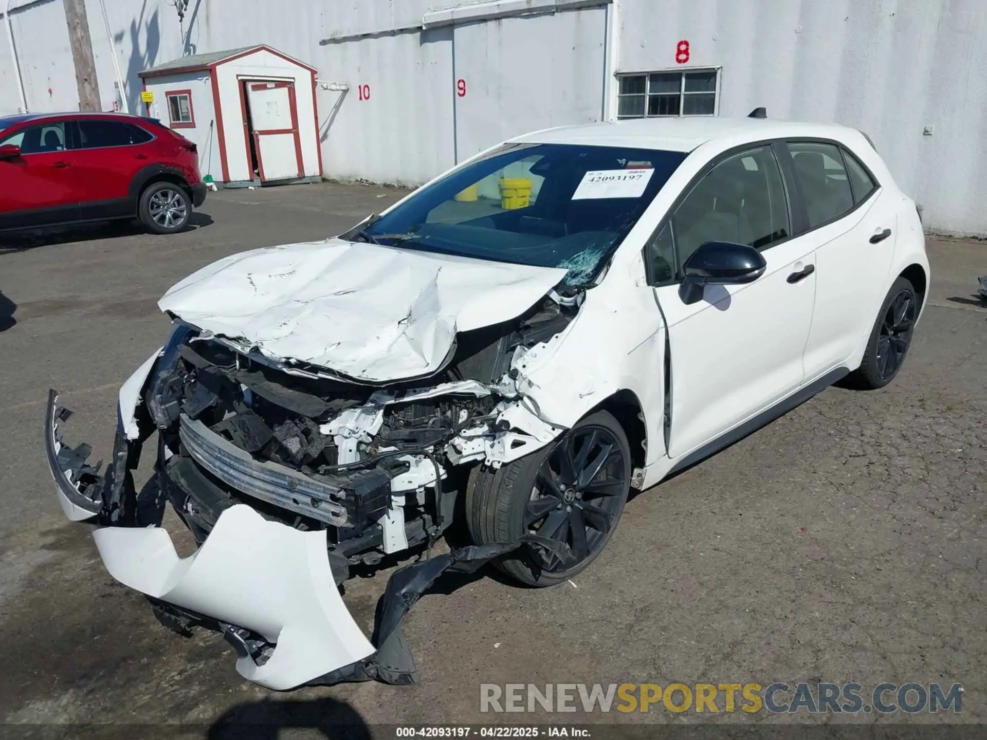 6 Photograph of a damaged car JTND4MBE6M3117524 TOYOTA COROLLA 2021
