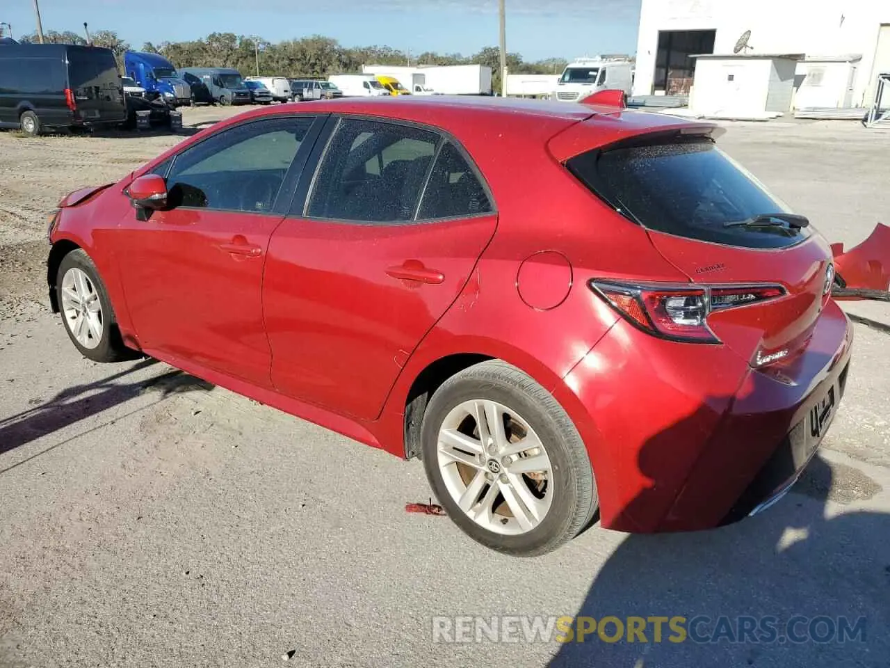 2 Photograph of a damaged car JTND4MBE6M3120200 TOYOTA COROLLA 2021