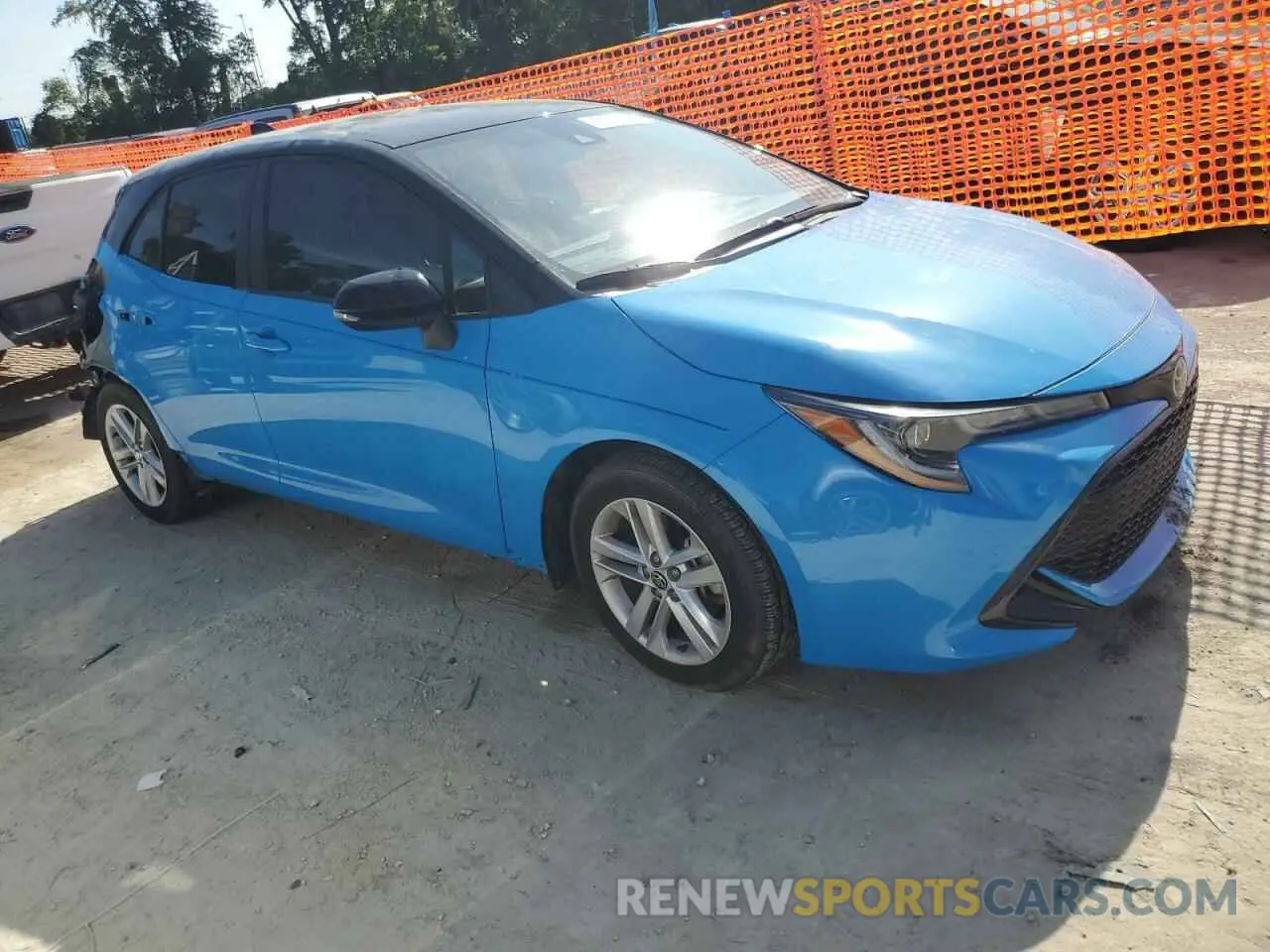 4 Photograph of a damaged car JTND4MBE6M3137790 TOYOTA COROLLA 2021