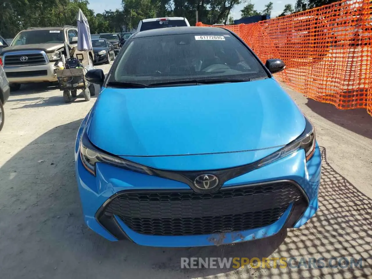 5 Photograph of a damaged car JTND4MBE6M3137790 TOYOTA COROLLA 2021