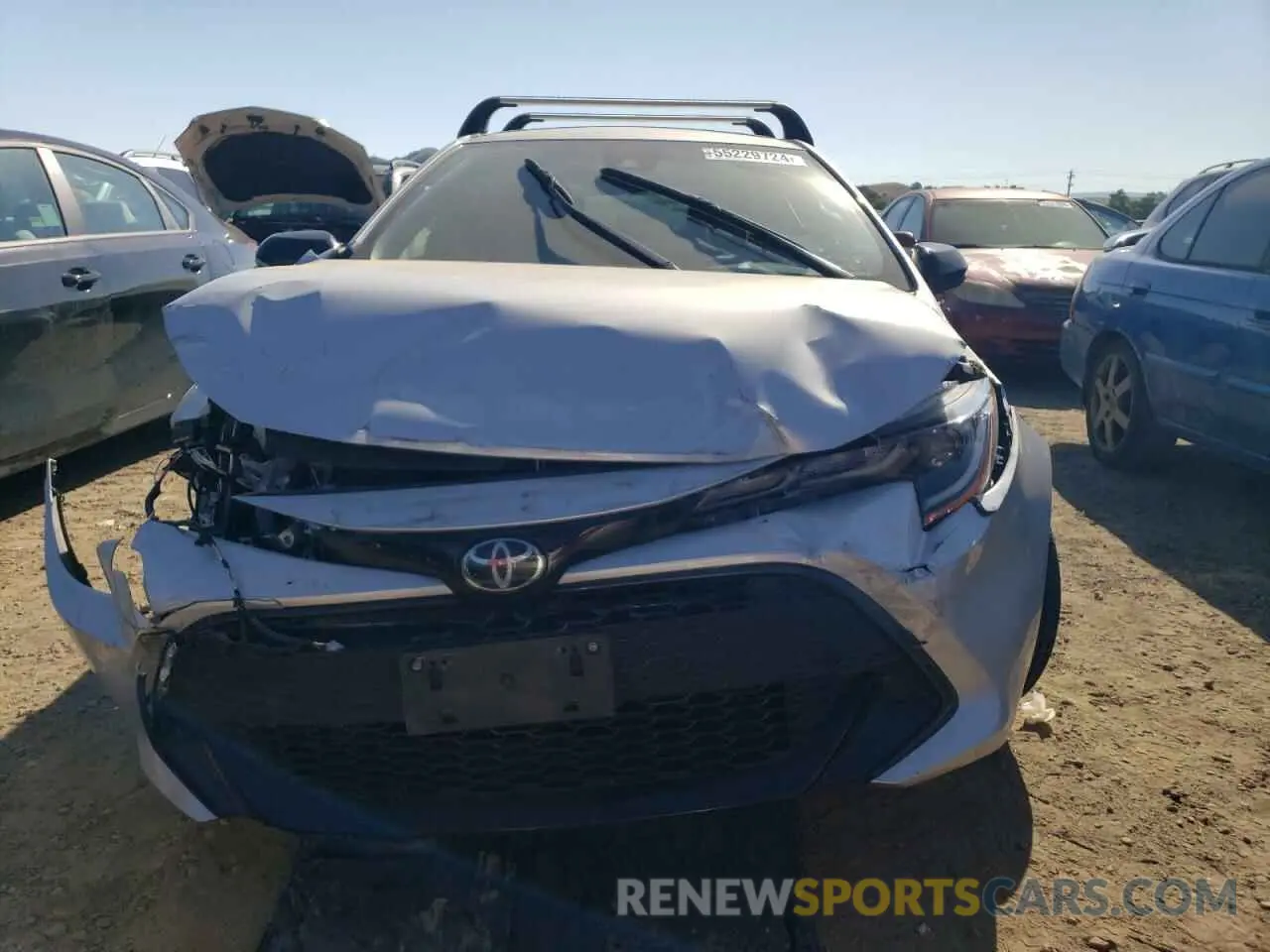 5 Photograph of a damaged car JTND4MBE6M3141323 TOYOTA COROLLA 2021