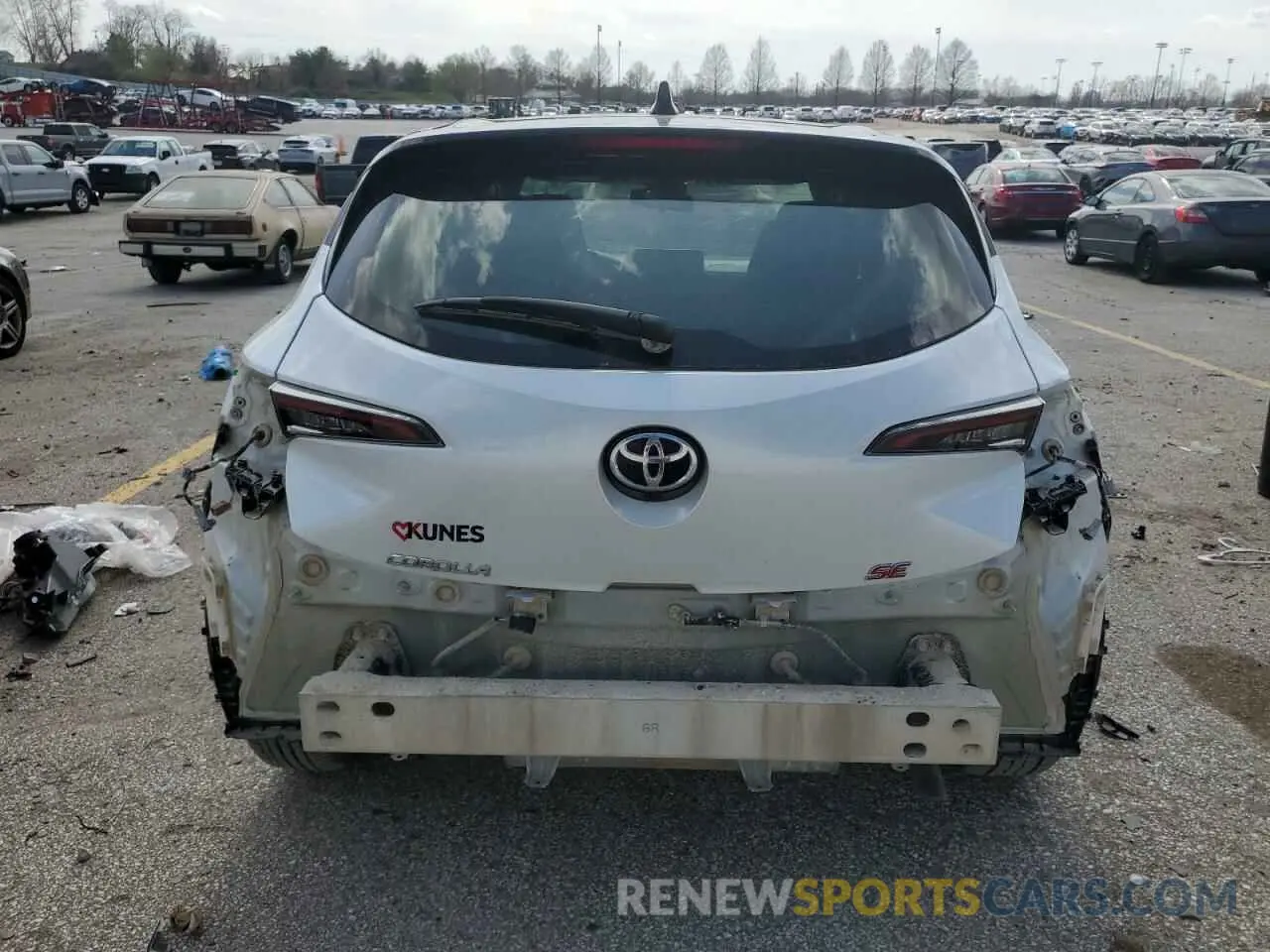 6 Photograph of a damaged car JTND4MBE7M3110694 TOYOTA COROLLA 2021