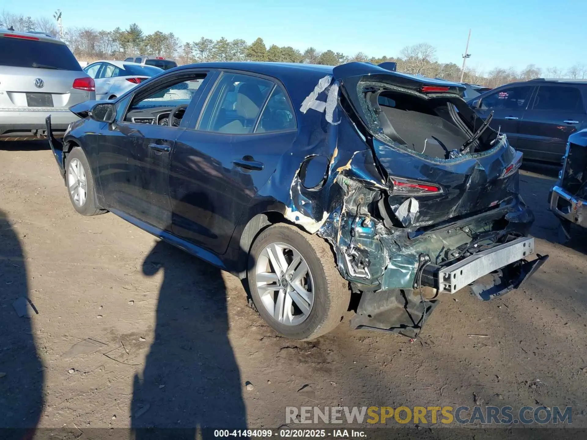 3 Photograph of a damaged car JTND4MBE7M3112722 TOYOTA COROLLA 2021