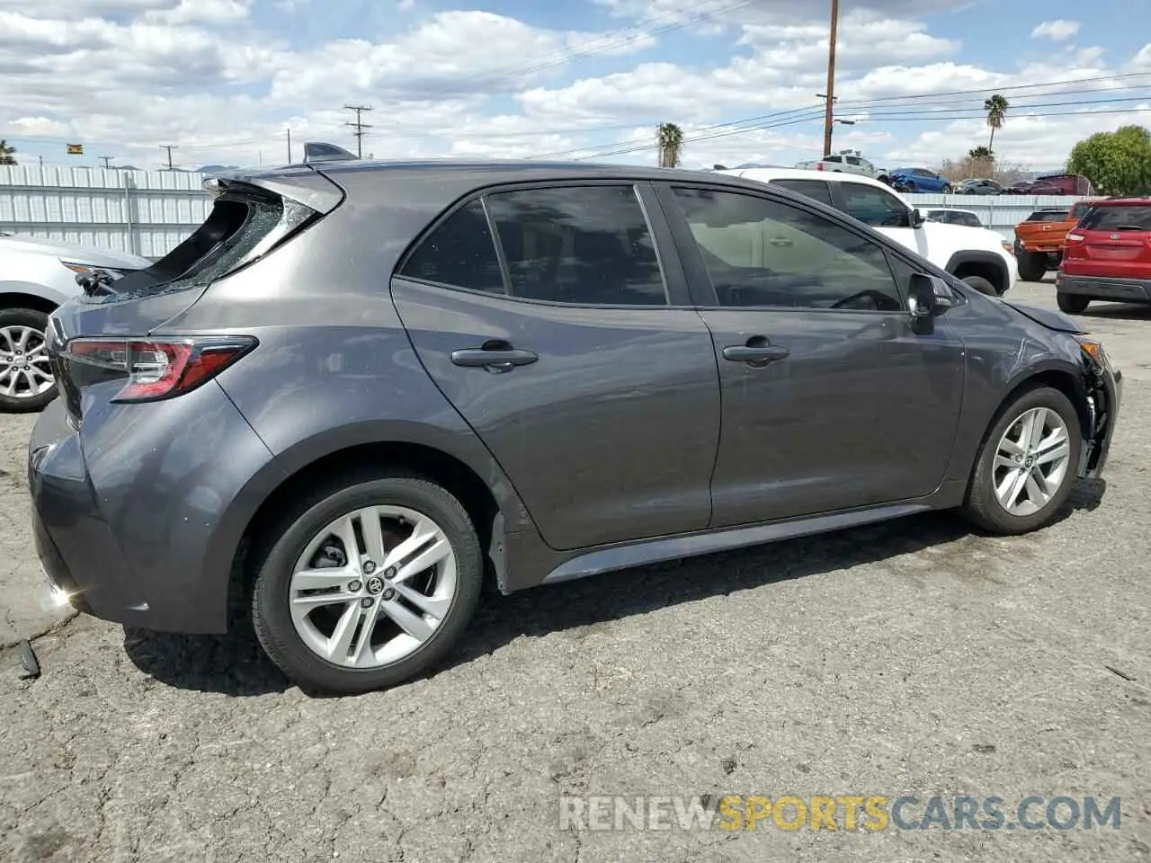 3 Photograph of a damaged car JTND4MBE7M3116902 TOYOTA COROLLA 2021