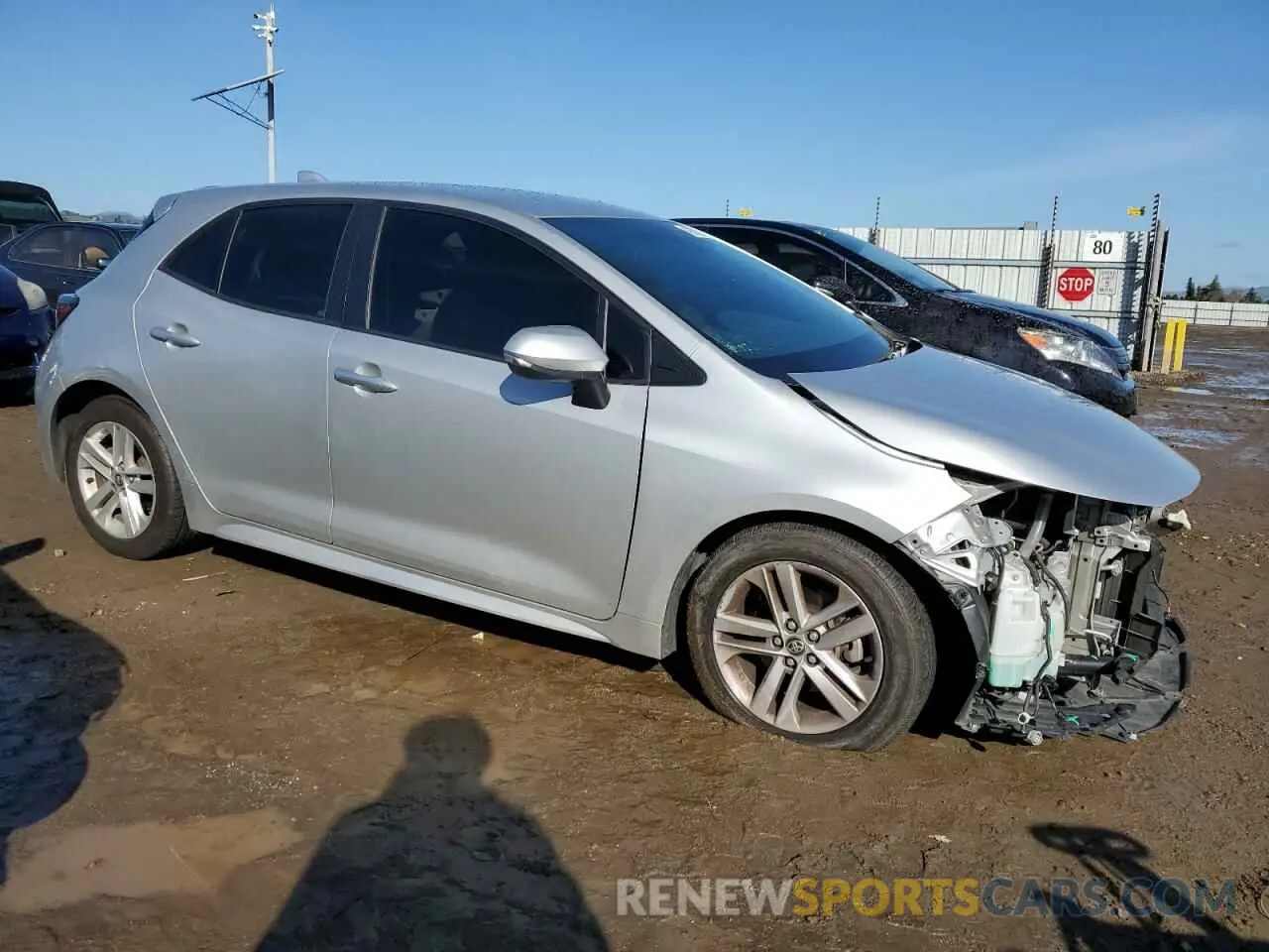 4 Photograph of a damaged car JTND4MBE7M3121968 TOYOTA COROLLA 2021