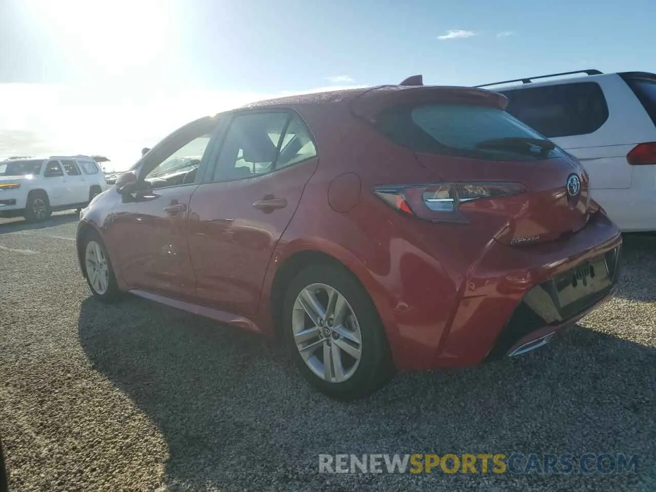 2 Photograph of a damaged car JTND4MBE7M3137782 TOYOTA COROLLA 2021