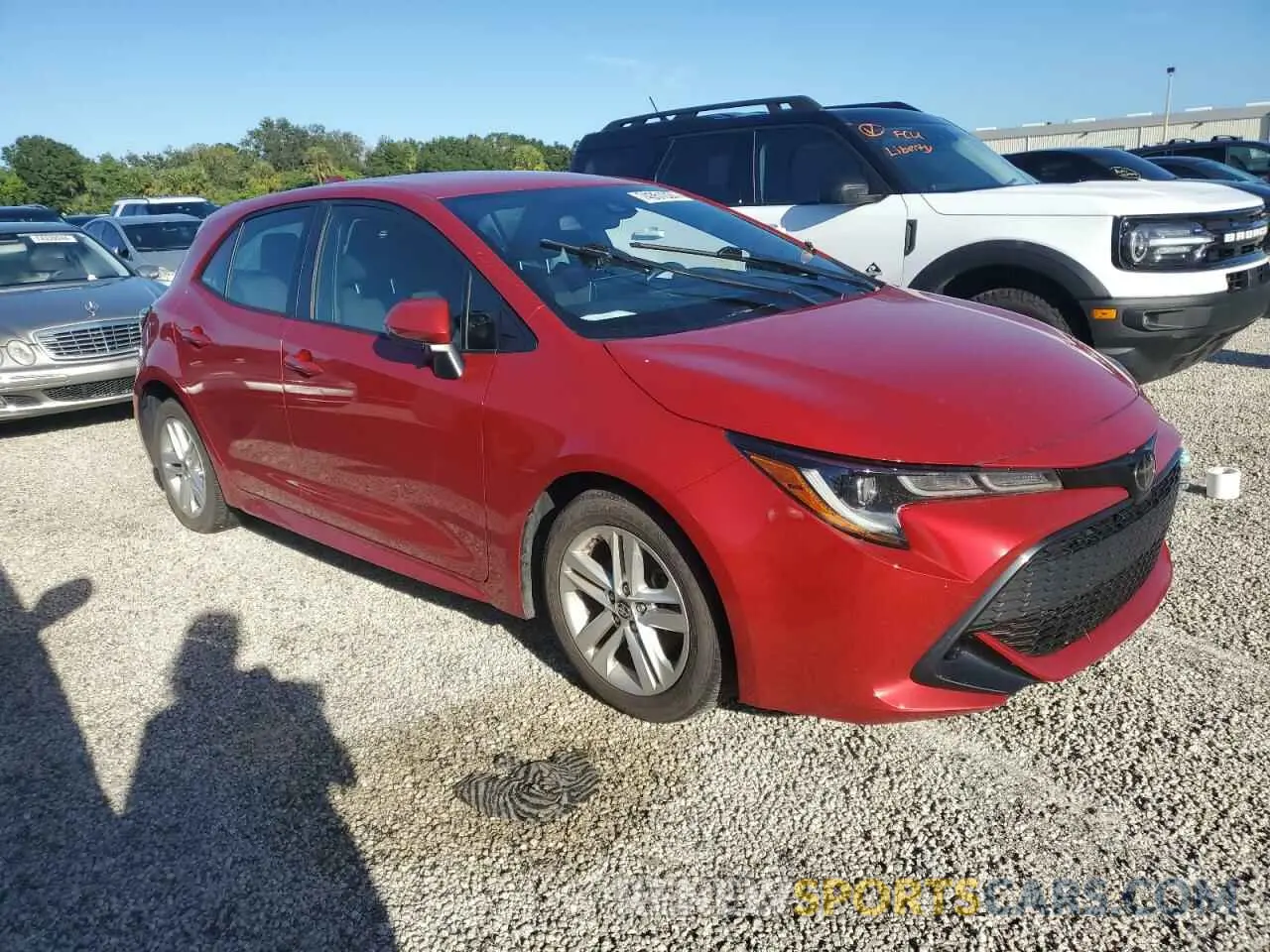 4 Photograph of a damaged car JTND4MBE7M3137782 TOYOTA COROLLA 2021
