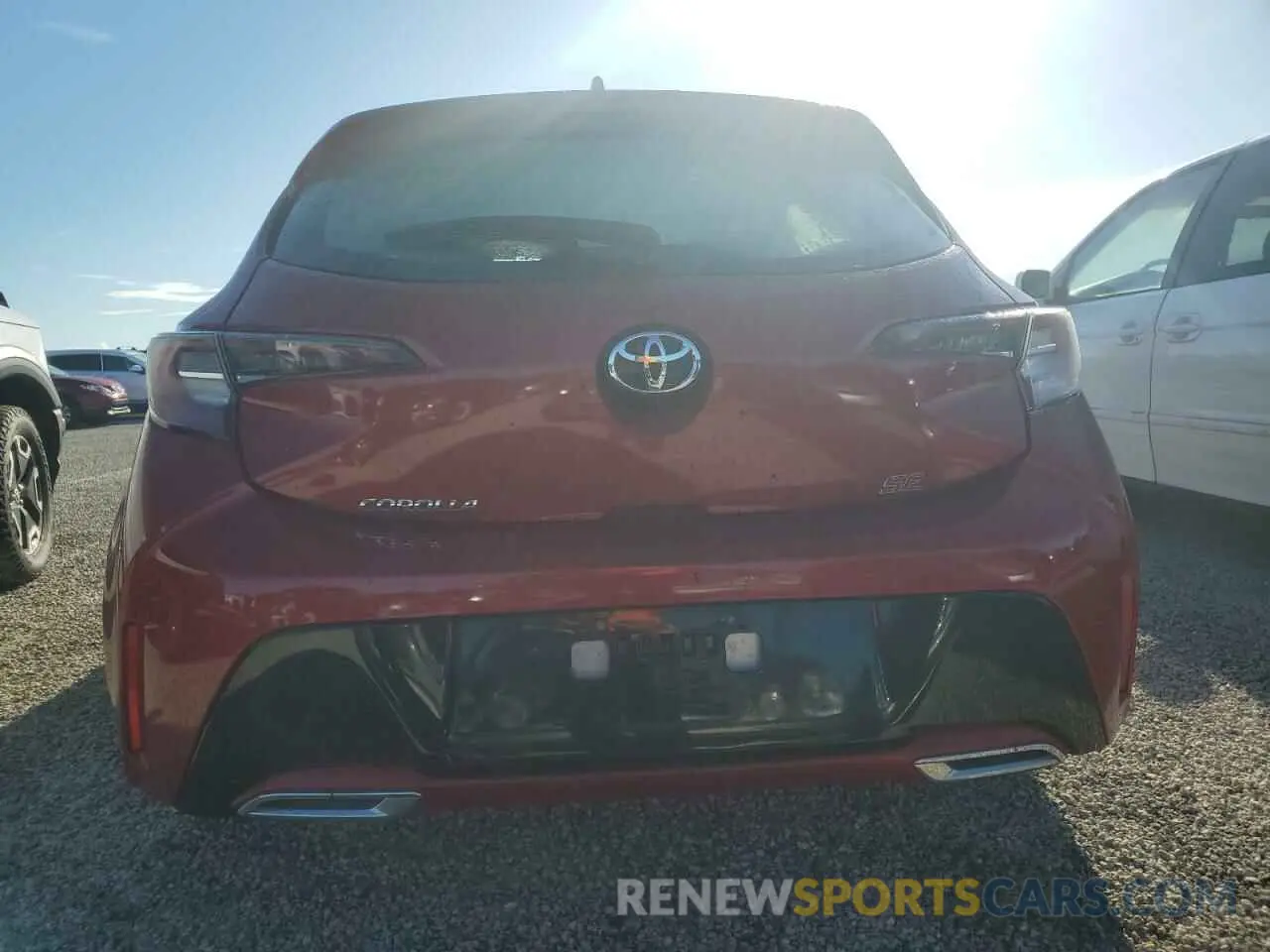 6 Photograph of a damaged car JTND4MBE7M3137782 TOYOTA COROLLA 2021