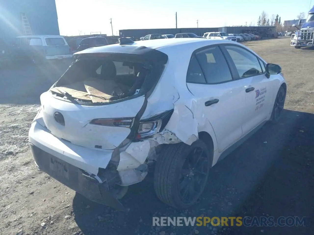 3 Photograph of a damaged car JTND4MBE7M3141993 TOYOTA COROLLA 2021