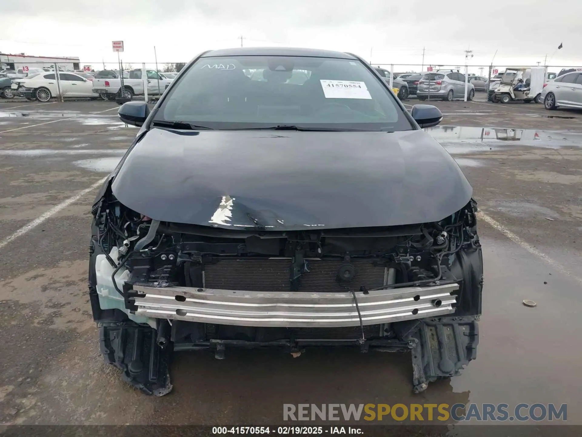 6 Photograph of a damaged car JTND4MBE8M3107240 TOYOTA COROLLA 2021