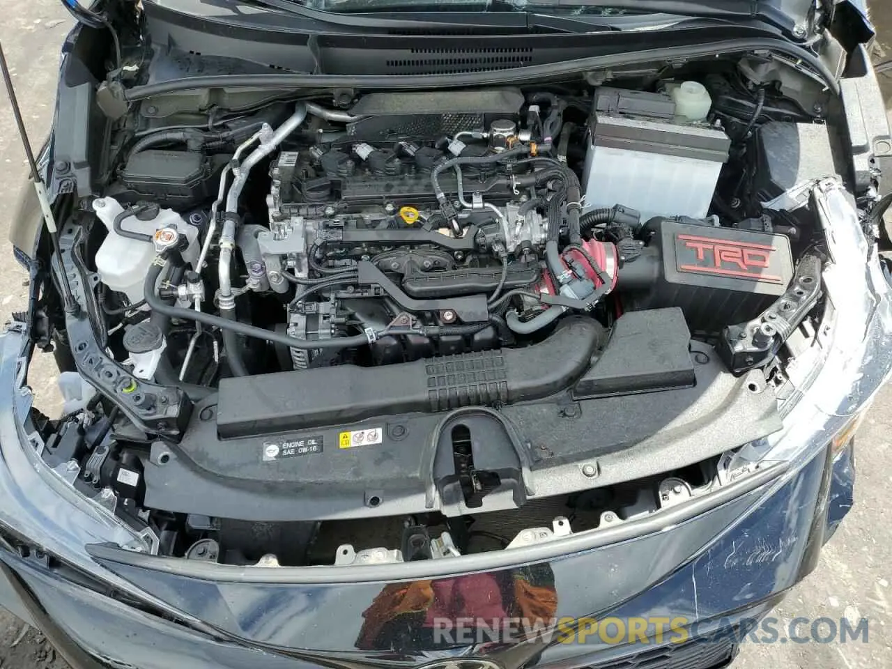 12 Photograph of a damaged car JTND4MBE8M3110672 TOYOTA COROLLA 2021